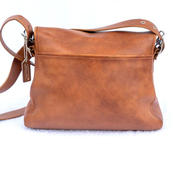 Vintage Y2K COACH Legacy Brown Leather Purse Crossbody Bag Restored 2003 #9332 - Picture 3 of 14